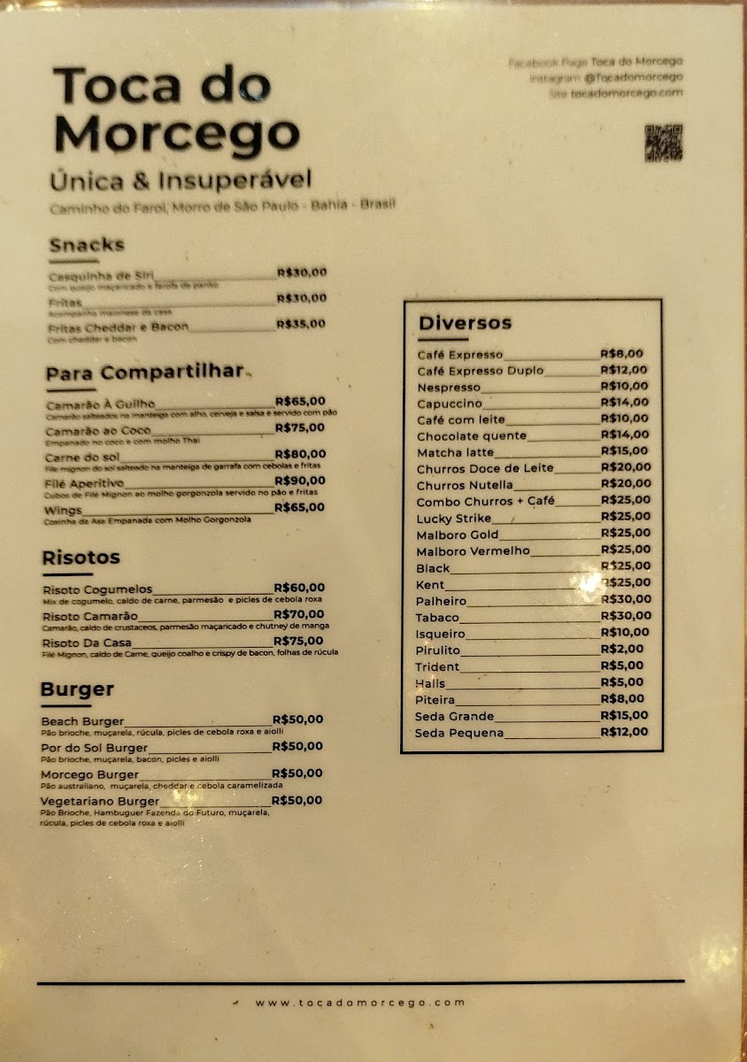 Menu Toca Do Morcego - Chill Out Bar & Dance Club-10