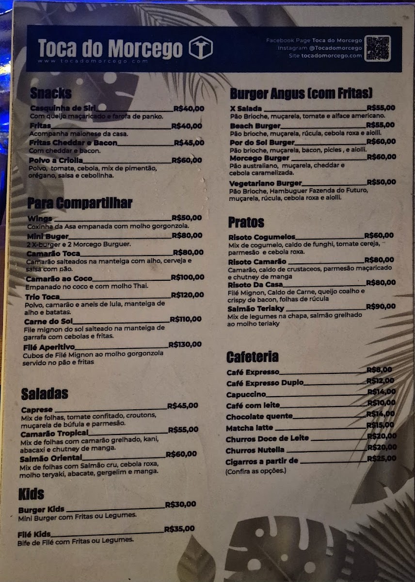 Menu Toca Do Morcego - Chill Out Bar & Dance Club-3