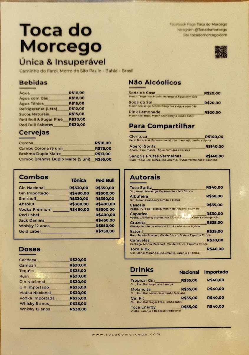 Menu Toca Do Morcego - Chill Out Bar & Dance Club-9